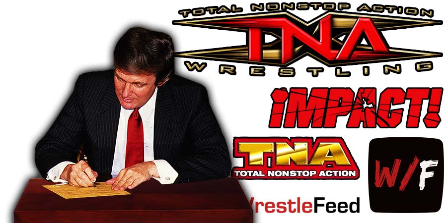 Donald Trump TNA Impact Wrestling Article Pic 1 WrestleFeed App