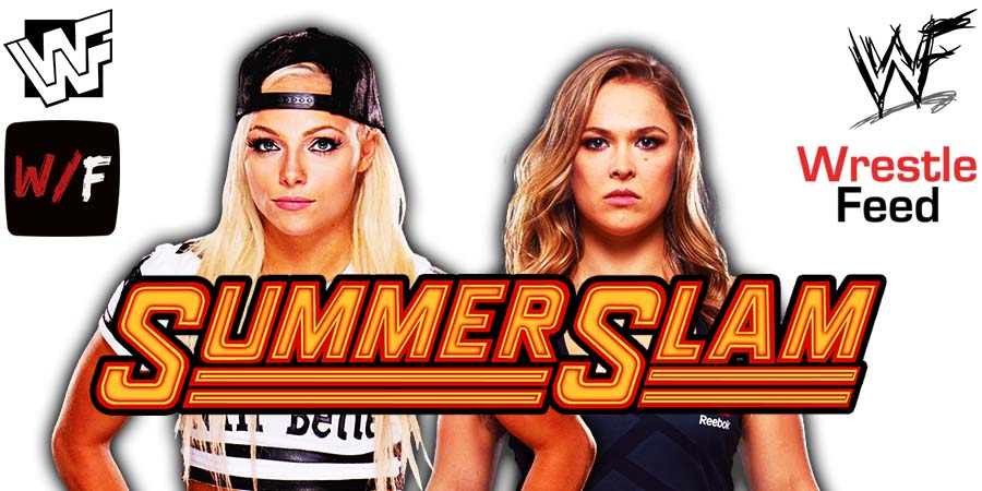 Liv Morgan defeats Ronda Rousey SummerSlam 2022 WrestleFeed App