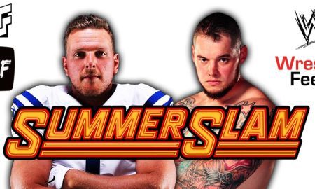 Pat McAfee defeats Happy Baron Corbin SummerSlam 2022 WrestleFeed App