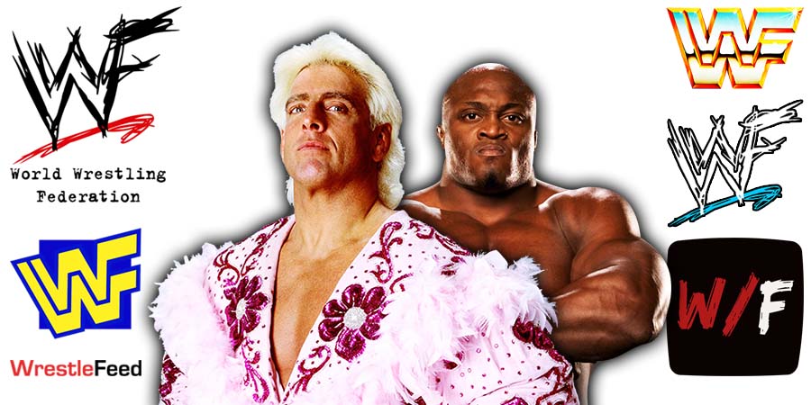 Ric Flair & Bobby Lashley Article Pic WrestleFeed App