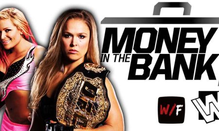 Ronda Rousey defeats Natalya Money In The Bank 2022 WrestleFeed App