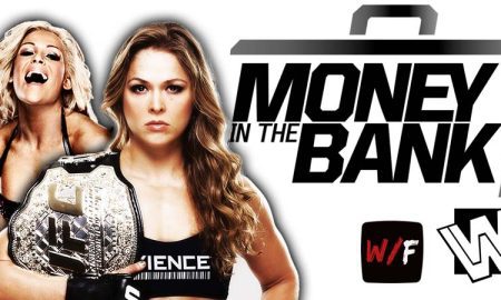 Ronda Rousey vs Natalya WWE Money In The Bank 2022 PPV WrestleFeed App