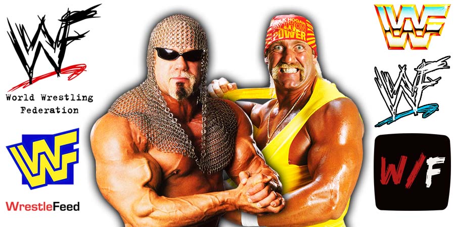 Scott Steiner & Hulk Hogan Article Pic WrestleFeed App