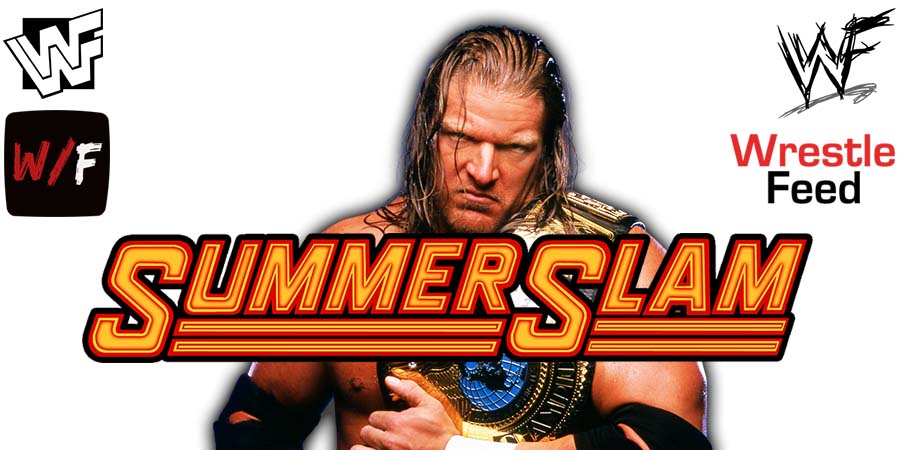 Triple H SummerSlam 2022 WrestleFeed App