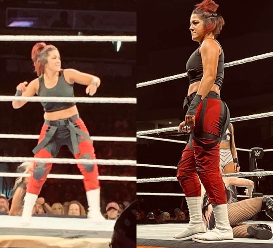 Bayley's New WWE Ring Gear Photo 2022 - WWF Old School