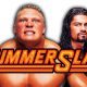Brock Lesnar loses to Roman Reigns SummerSlam 2022 WrestleFeed App