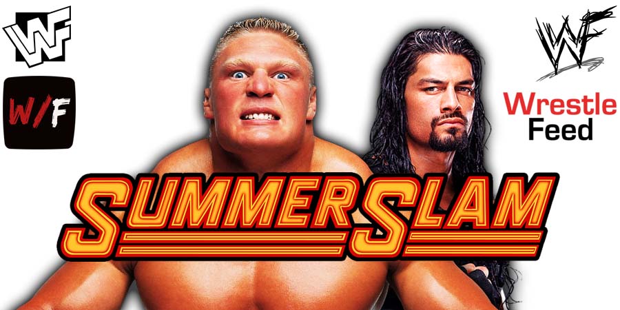 Brock Lesnar loses to Roman Reigns SummerSlam 2022 WrestleFeed App