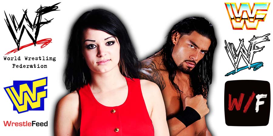 Paige & Roman Reigns Article Pic WrestleFeed App