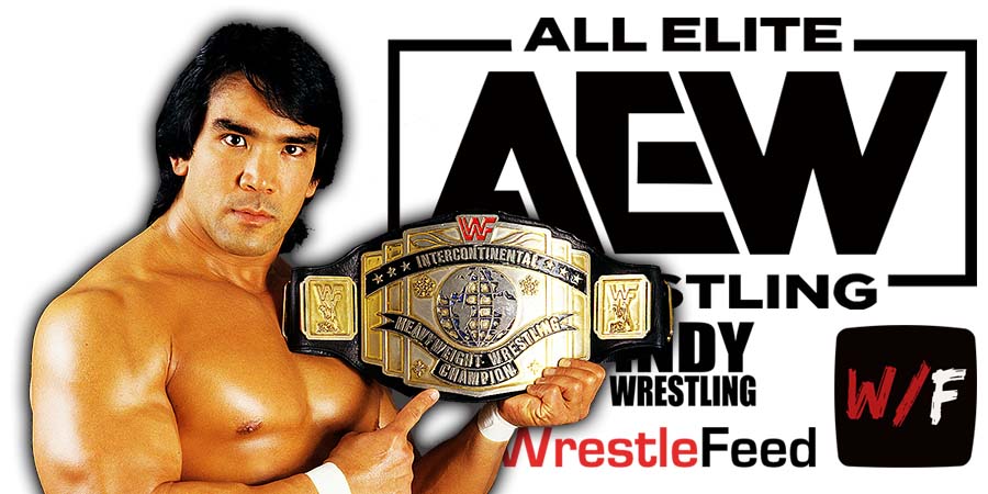 Ricky Steamboat AEW Article Pic 1 WrestleFeed App