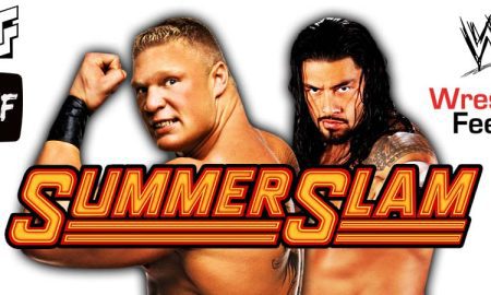 Roman Reigns defeats Brock Lesnar at WWE SummerSlam 2022 PPV WrestleFeed App