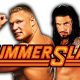 Roman Reigns defeats Brock Lesnar at WWE SummerSlam 2022 PPV WrestleFeed App