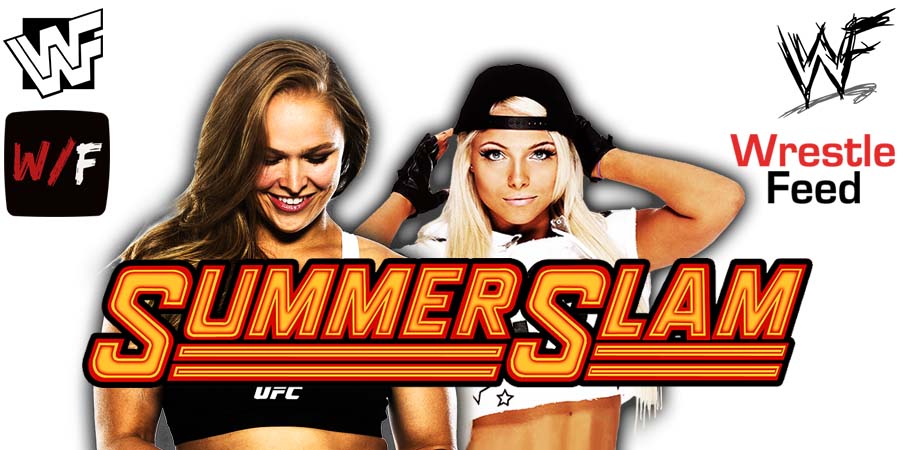 Ronda Rousey loses to Liv Morgan at SummerSlam 2022 WrestleFeed App