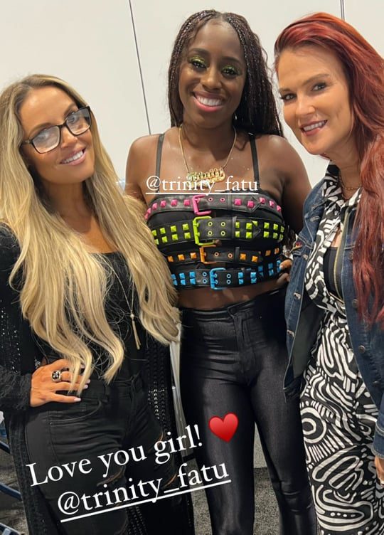 Trish Stratus Naomi Lita C2E2 August 2022