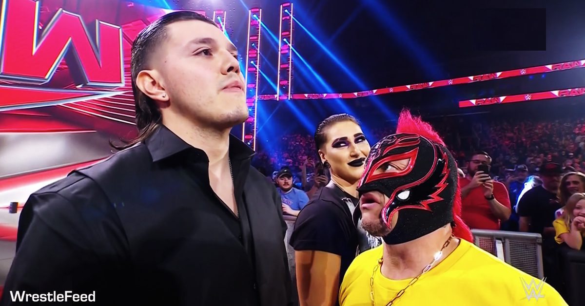 Dominik Rey Mysterio Rhea Ripley Judgment Day WWE RAW September 5 2022 WrestleFeed App