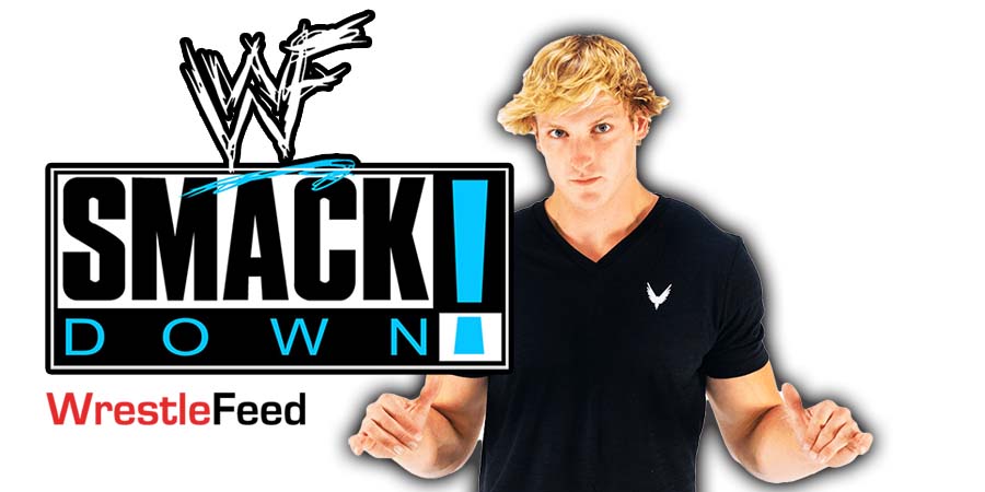 Logan Paul SmackDown Article Pic 2 WrestleFeed App