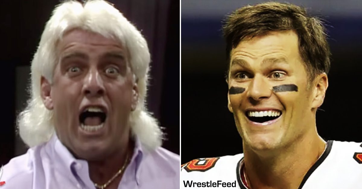 WWE legend Ric Flair defends NFL QB Tom Brady