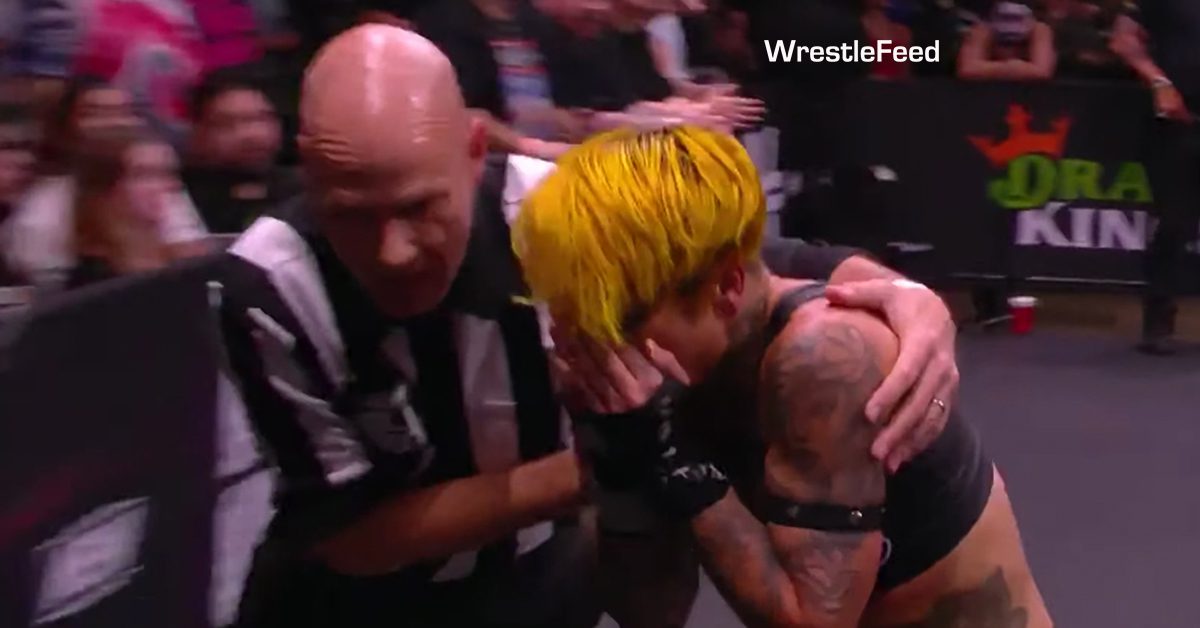 Ruby Soho Riott Nose Broken AEW All Out 2022 WrestleFeed App