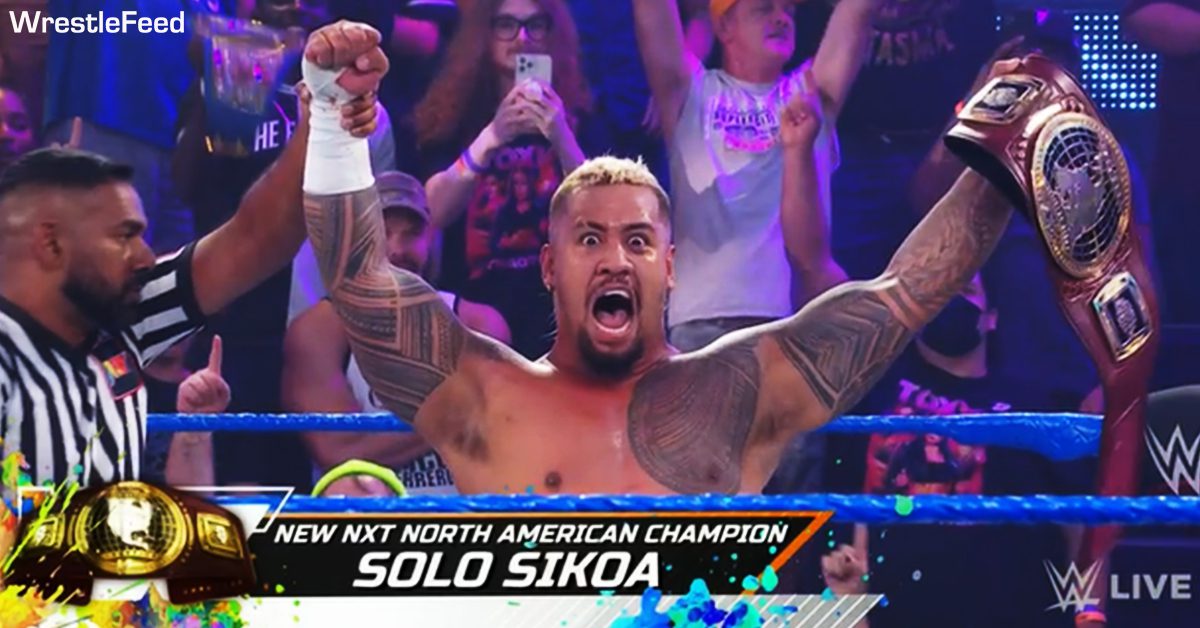 Solo Sikoa wins NXT North American Championship September 13 2022 WrestleFeed App