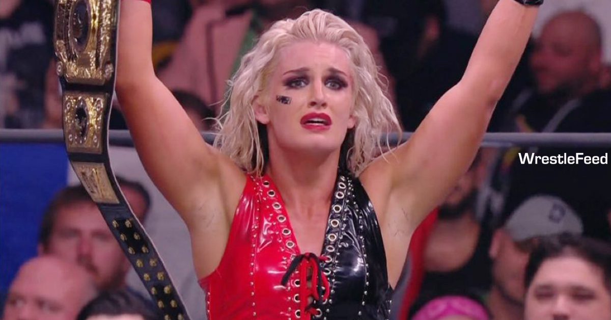 Toni Storm wins Interim AEW Women's World Championship at All Out 2022 WrestleFeed App