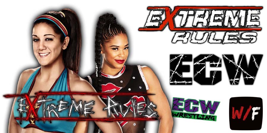 Bayley vs Bianca Belair Extreme Rules WrestleFeed App
