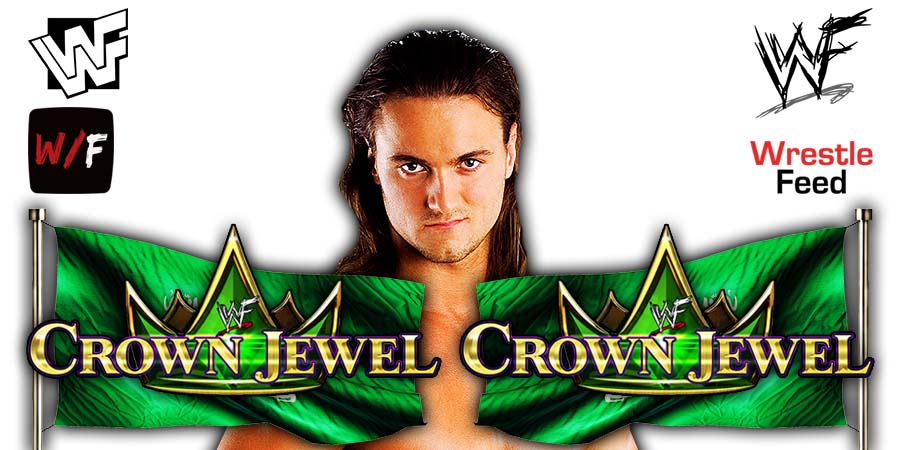 Drew McIntyre Crown Jewel 2022 WrestleFeed App
