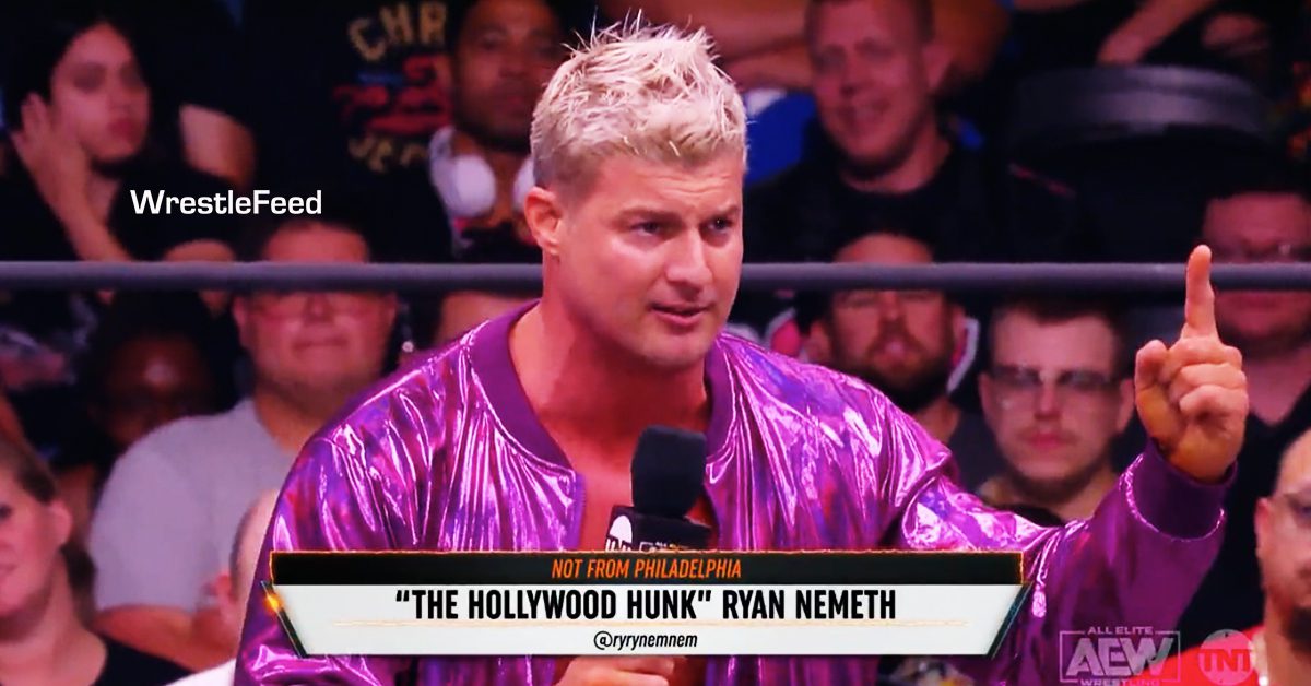 Hollywood Hunk Ryan Nemeth Dolph Ziggler's Younger Brother AEW Rampage September 30 2022 WrestleFeed App