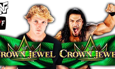 Logan Paul vs Roman Reigns WWE Crown Jewel 2022 WrestleFeed App