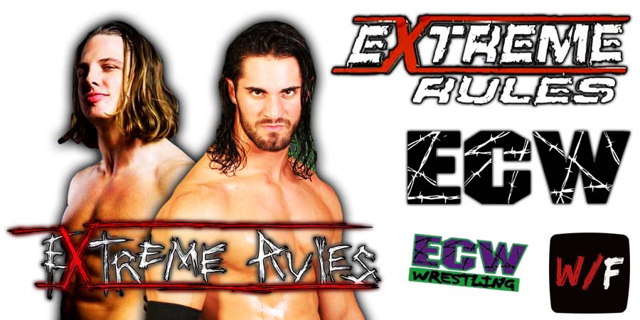 Matt Riddle vs Seth Rollins Extreme Rules 2022 WrestleFeed App