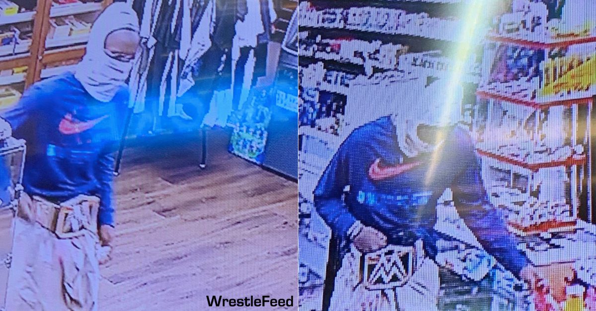 Police Looking For Suspect Wearing WWE Title Belt In Armed Robbery WrestleFeed App