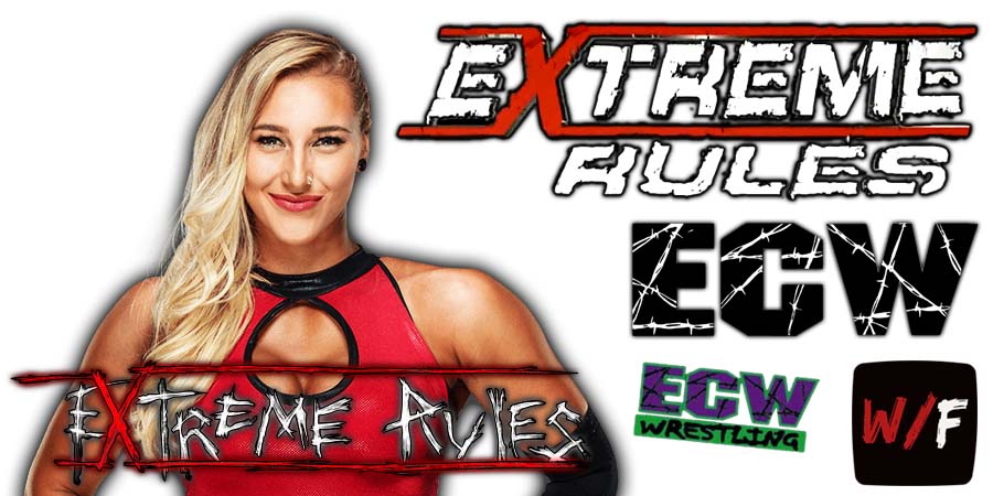 Rhea Ripley Extreme Rules 2022 WWE PPV WrestleFeed App