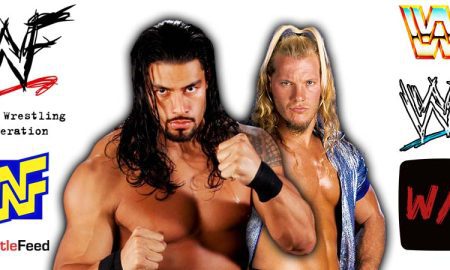 Roman Reigns WWE & Chris Jericho WWF Article Pic WrestleFeed App
