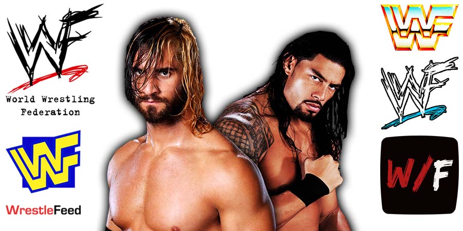 Seth Rollins & Roman Reigns WWE Article Pic 1 WrestleFeed App