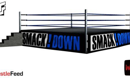 SmackDown Ring Big Logo Article Pic WrestleFeed App