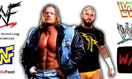 Triple H & CM Punk WWF WWE Article Pic 2 WrestleFeed App