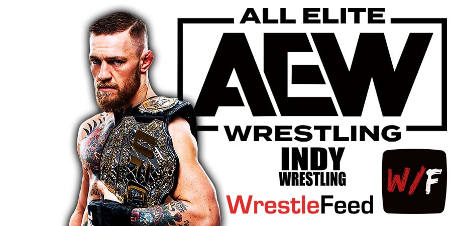Conor McGregor AEW Article Pic 1 WrestleFeed App