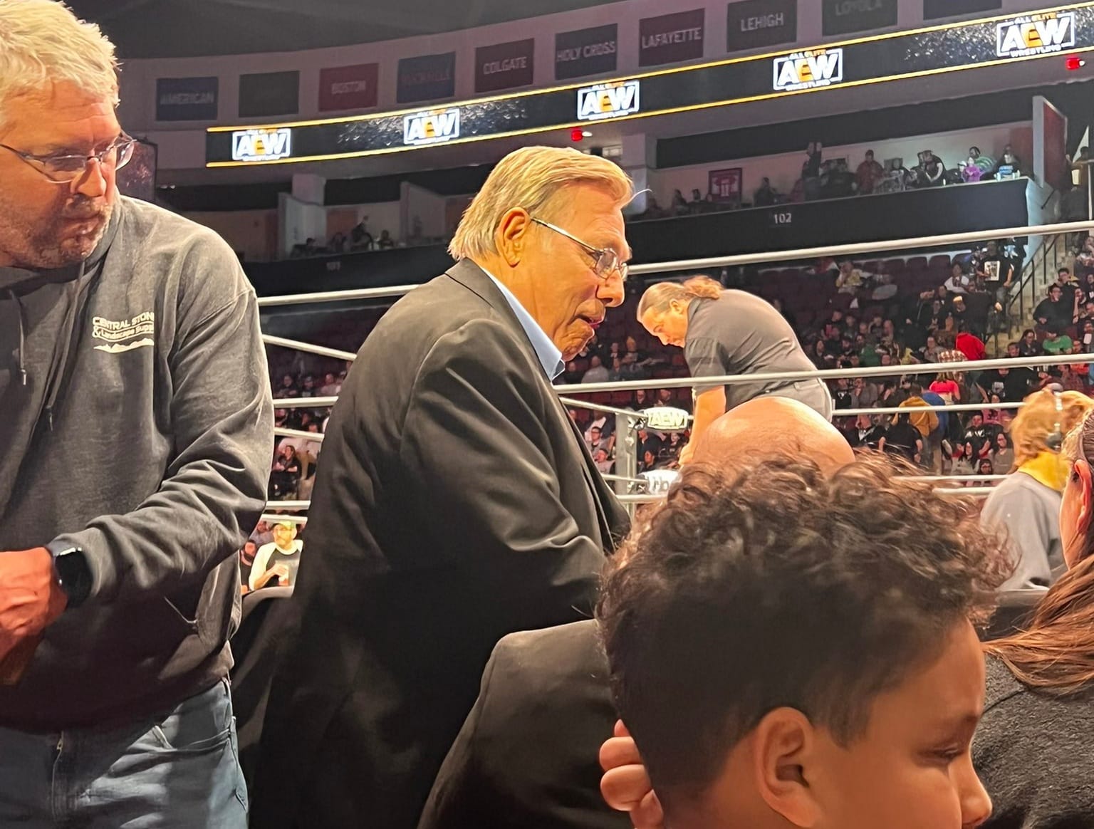 John Cena Sr Father Attends AEW Dynamite November 9 2022