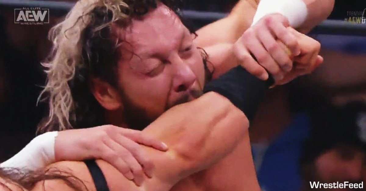 Kenny Omega Bites Pac Arm AEW Dynamite November 23 2022 WrestleFeed App