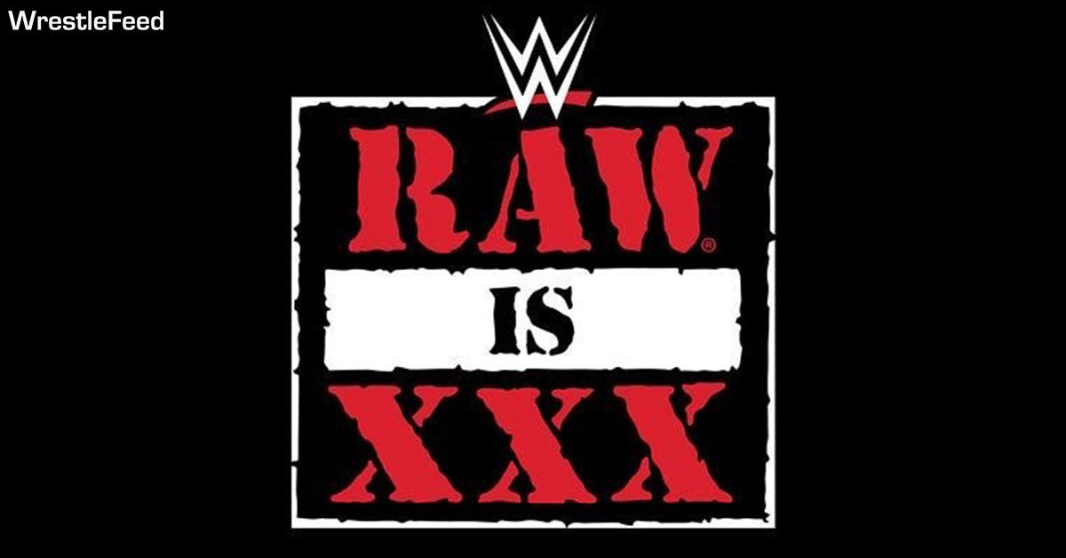 RAW 30 Anniversary Show Logo XXX WrestleFeed App