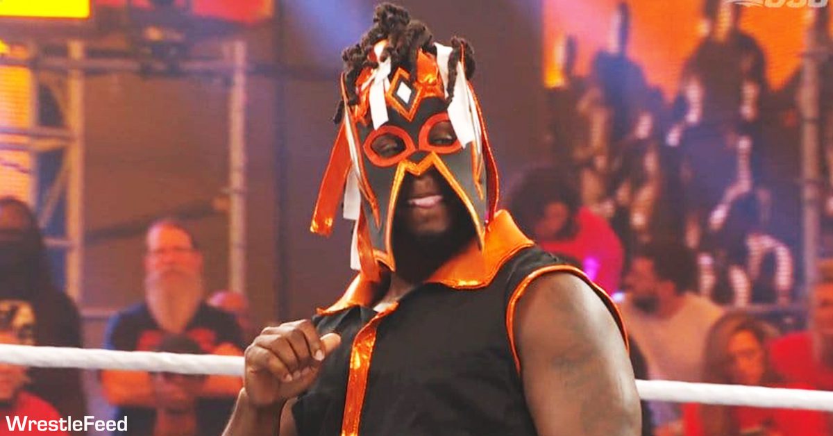 Reggie as Scrypts in WWE NXT November 22 2022 WrestleFeed App