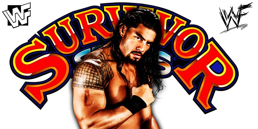 Roman Reigns WWE Survivor Series 2022 PPV WrestleFeed App