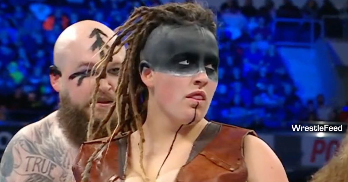 Sarah Logan WWE Return New Black Face Paint Look SmackDown November 11 2022 WrestleFeed App