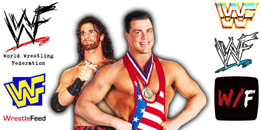 Seth Rollins & Kurt Angle Article Pic 1 WWE WrestleFeed App