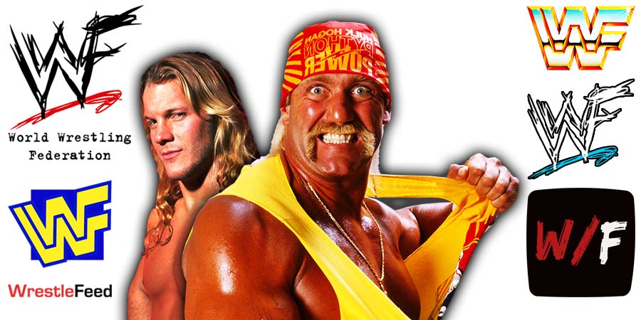 Chris Jericho & Hulk Hogan Article Pic 1 WWF WrestleFeed App