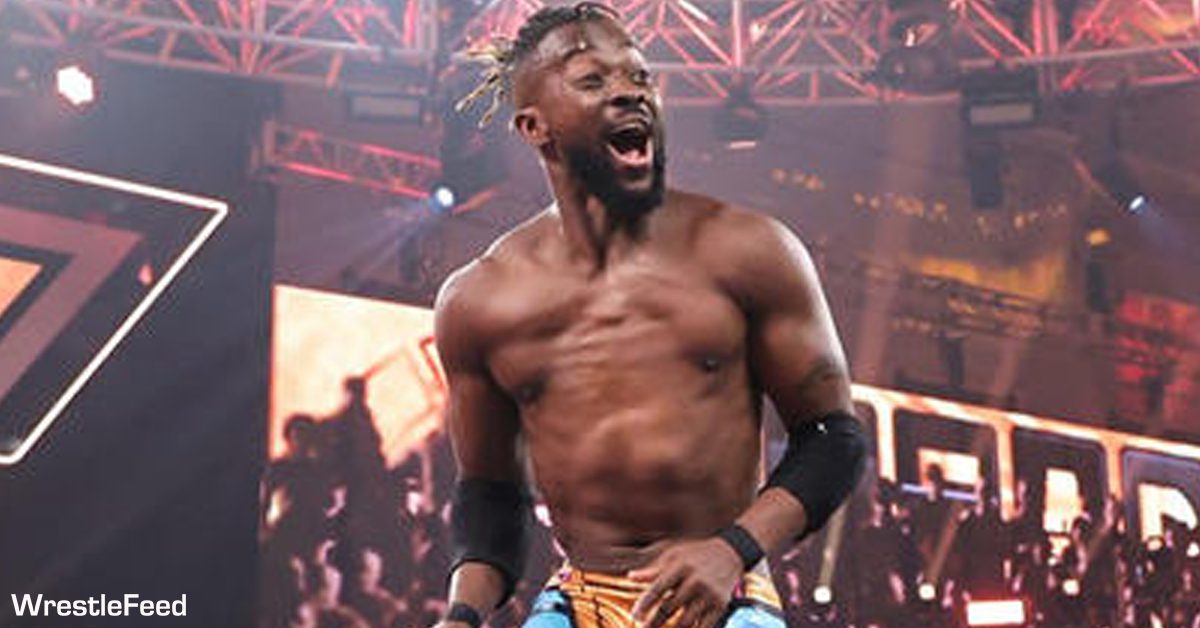Kofi Kingston sunken flat chest injury WWE NXT Deadline 2022 WrestleFeed App