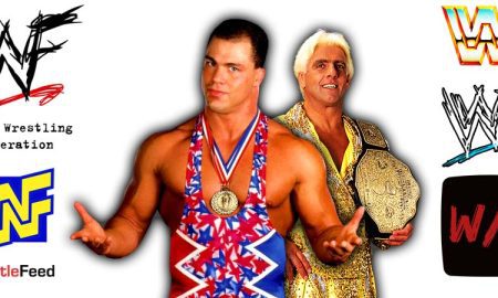 Kurt Angle & Ric Flair Article Pic WrestleFeed App