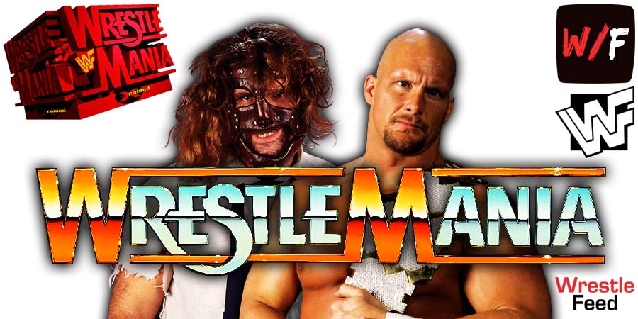 Mick Foley Mankind & Stone Cold Steve Austin WrestleMania WrestleFeed App