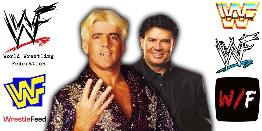 Ric Flair & Eric Bischoff WCW WWE Article Pic 2 WrestleFeed App