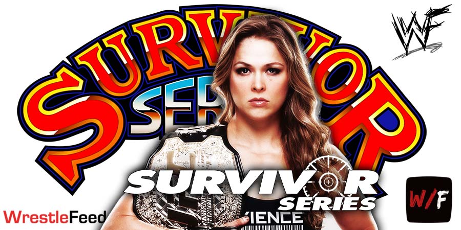 Ronda Rousey Survivor Series 2 WrestleFeed App