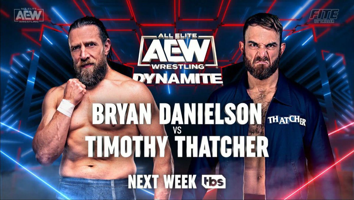 Bryan Danielson vs. Timothy Thatcher AEW Dynamite