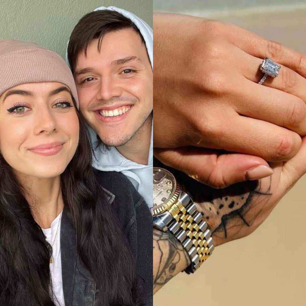 Dominik Mysterio gets engaged to his real life girlfriend January 2 2023